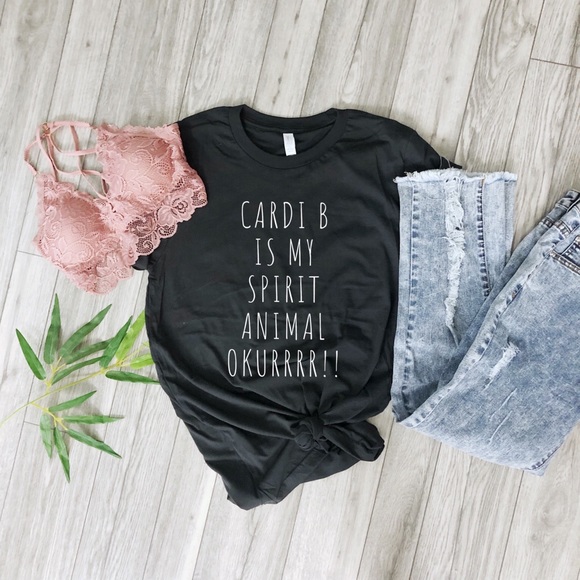 Tops - NEW 🌺Cardi B Spirit Animal Shirt S-5X